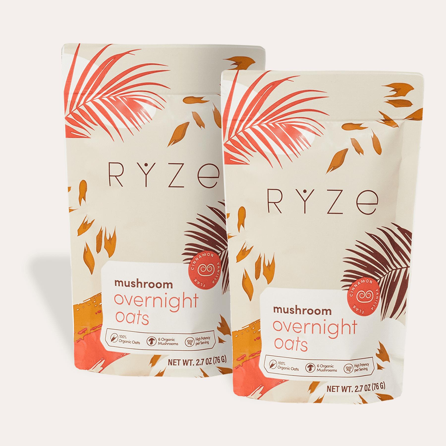 Mushroom Overnight Oats Pack (28 Servings)